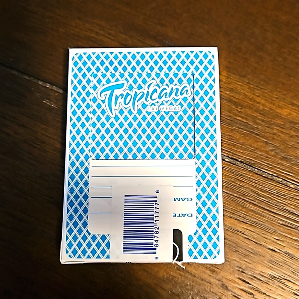 Las Vegas Tropicana Hotel Casino Played Deck of Cards